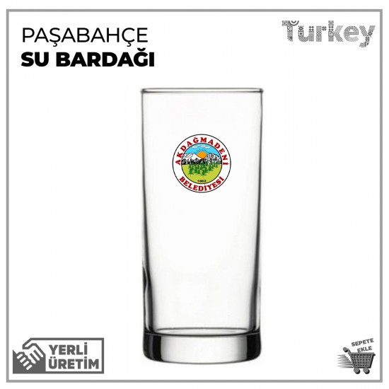 Paşabahçe Baskılı Su Bardağı 290 CC